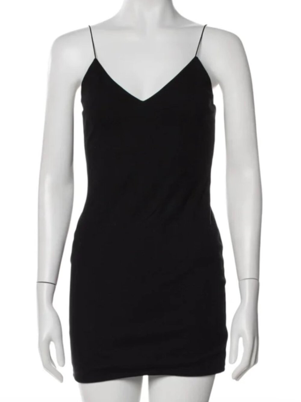 KITH Black Mini Slip Dress – Size S – Minimalist Strappy